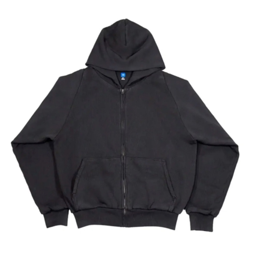 Yeezy Gap LA H14B Zip Up Hoodie 'Black'